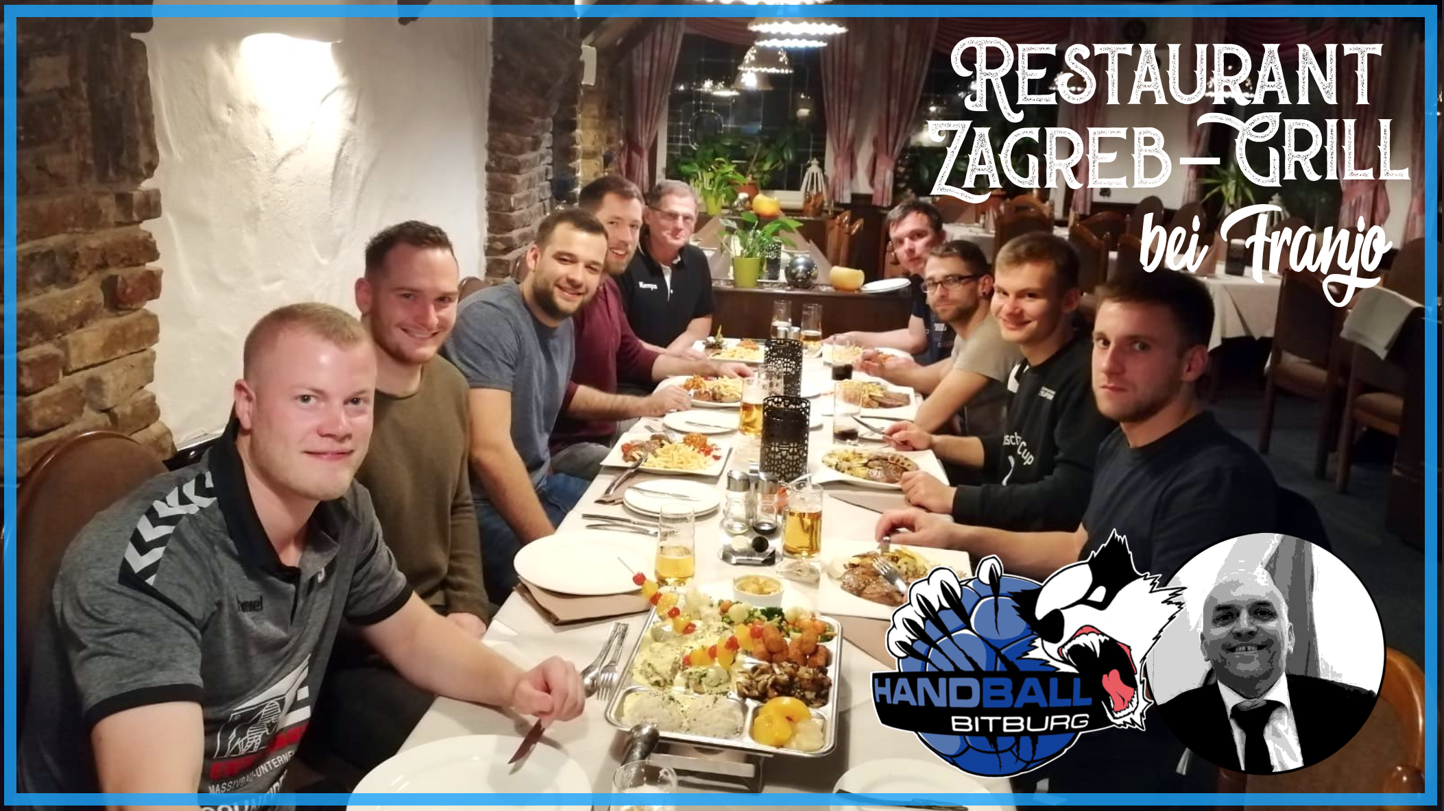 Zu Gast bei Freunden – 1. Herren im Zagreb-Grill