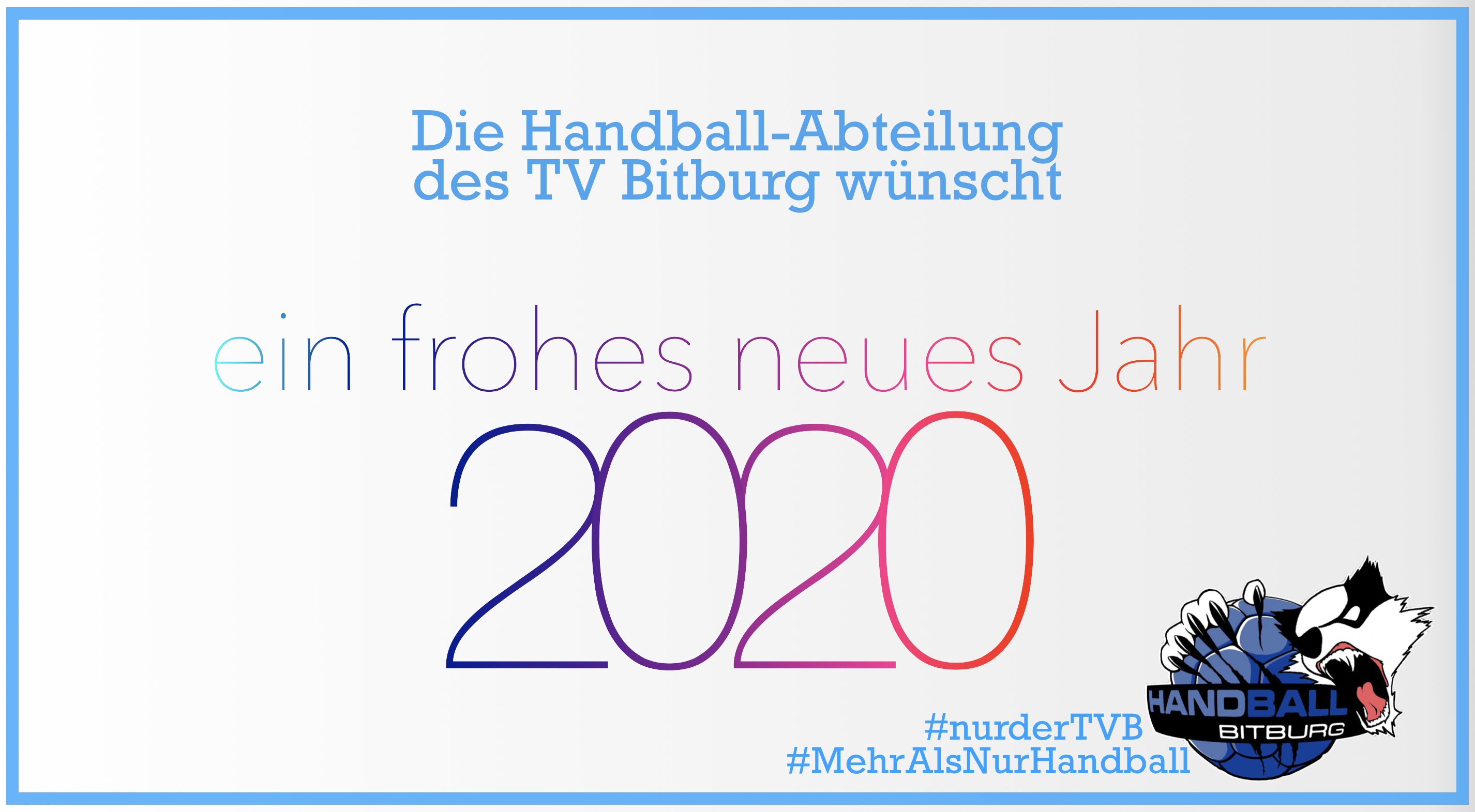 Alles Gute für das neue Jahr 2020!