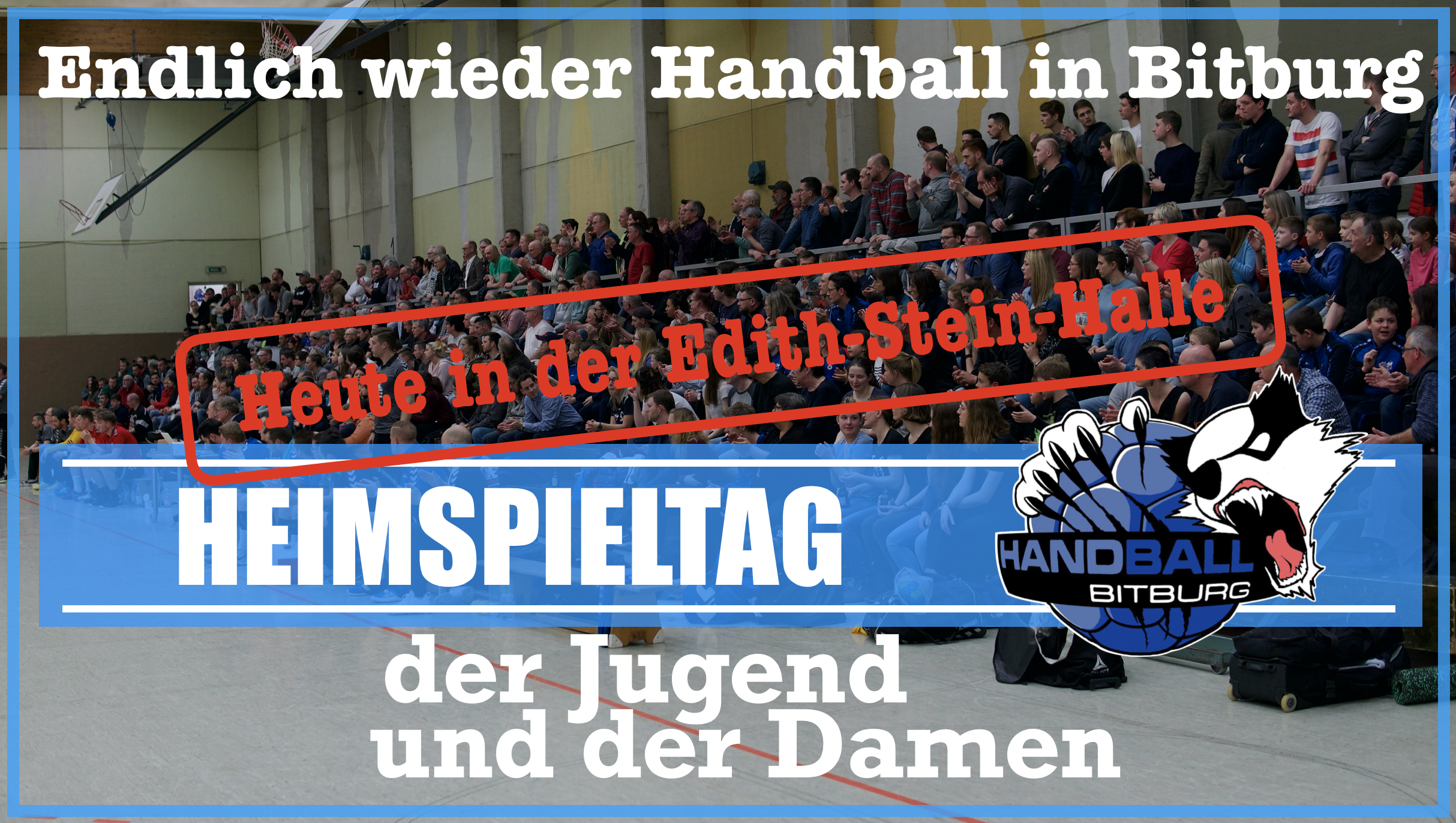 Heute ist Damen- und Jugend-Heimspieltag!