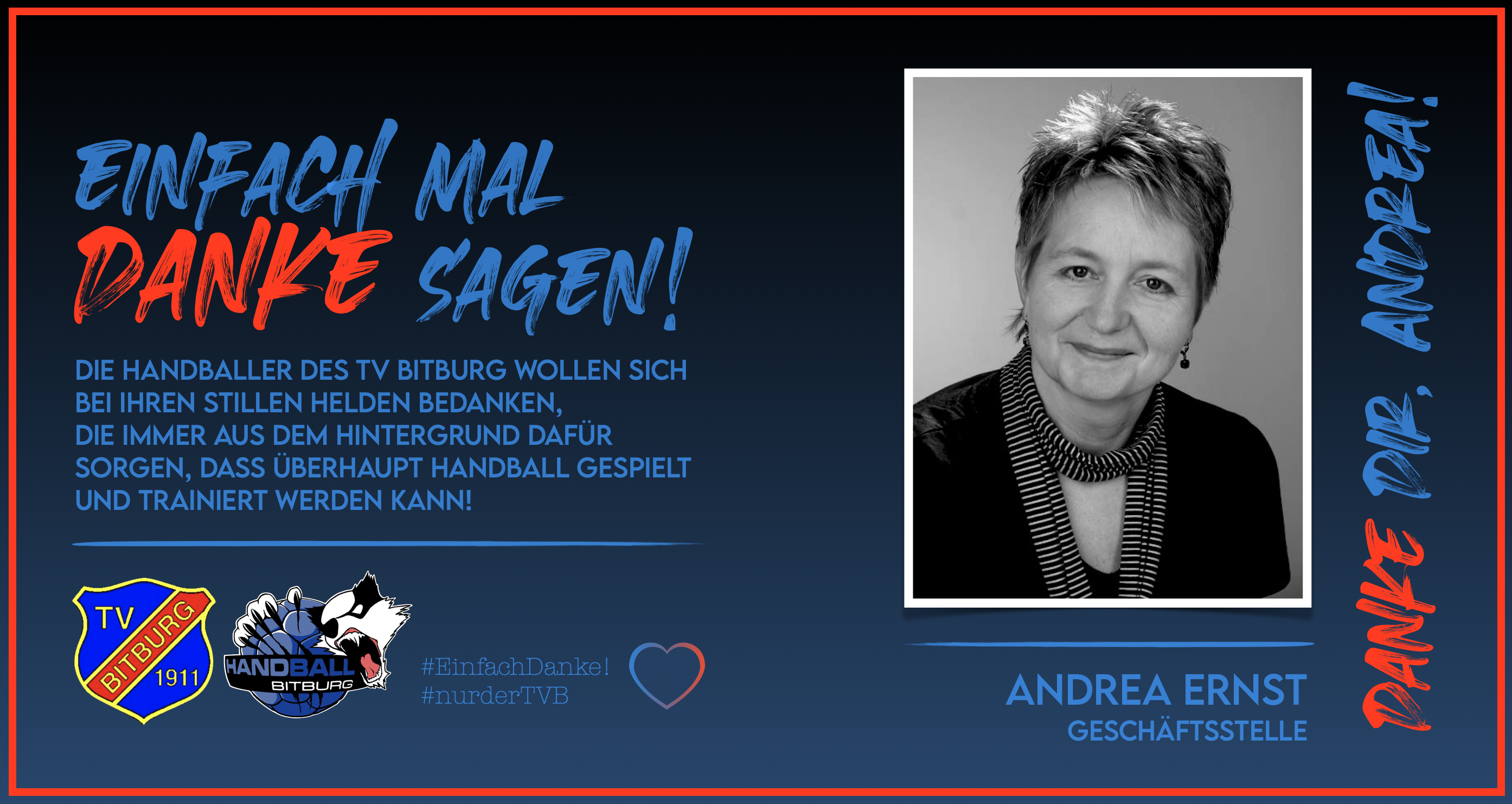 Einfach mal bei Andrea Ernst Danke sagen!