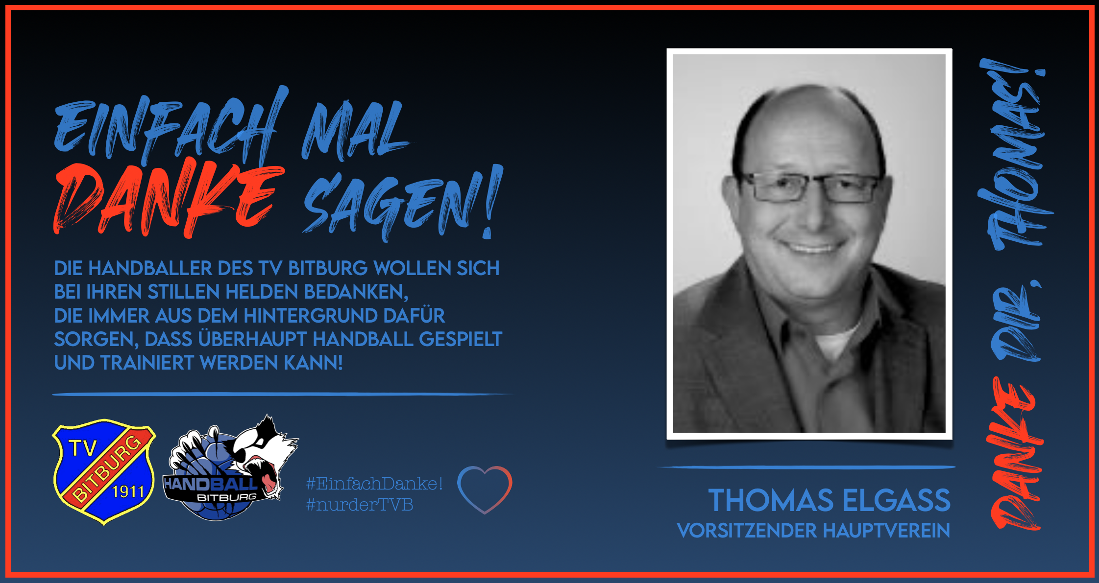 Einfach mal bei Thomas Elgass Danke sagen!