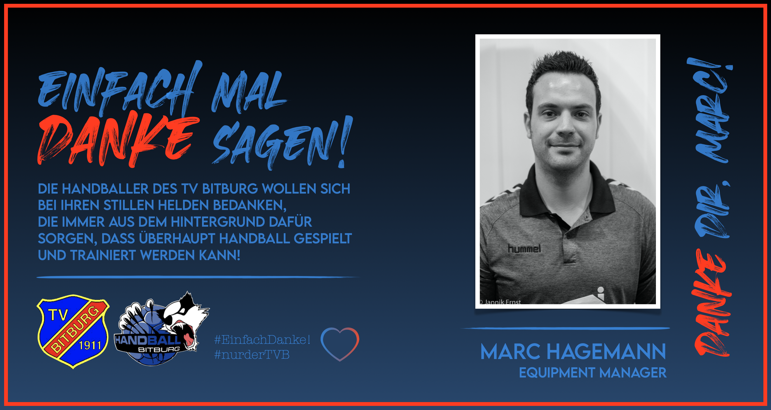 Einfach mal Marc Hagemann Danke sagen!