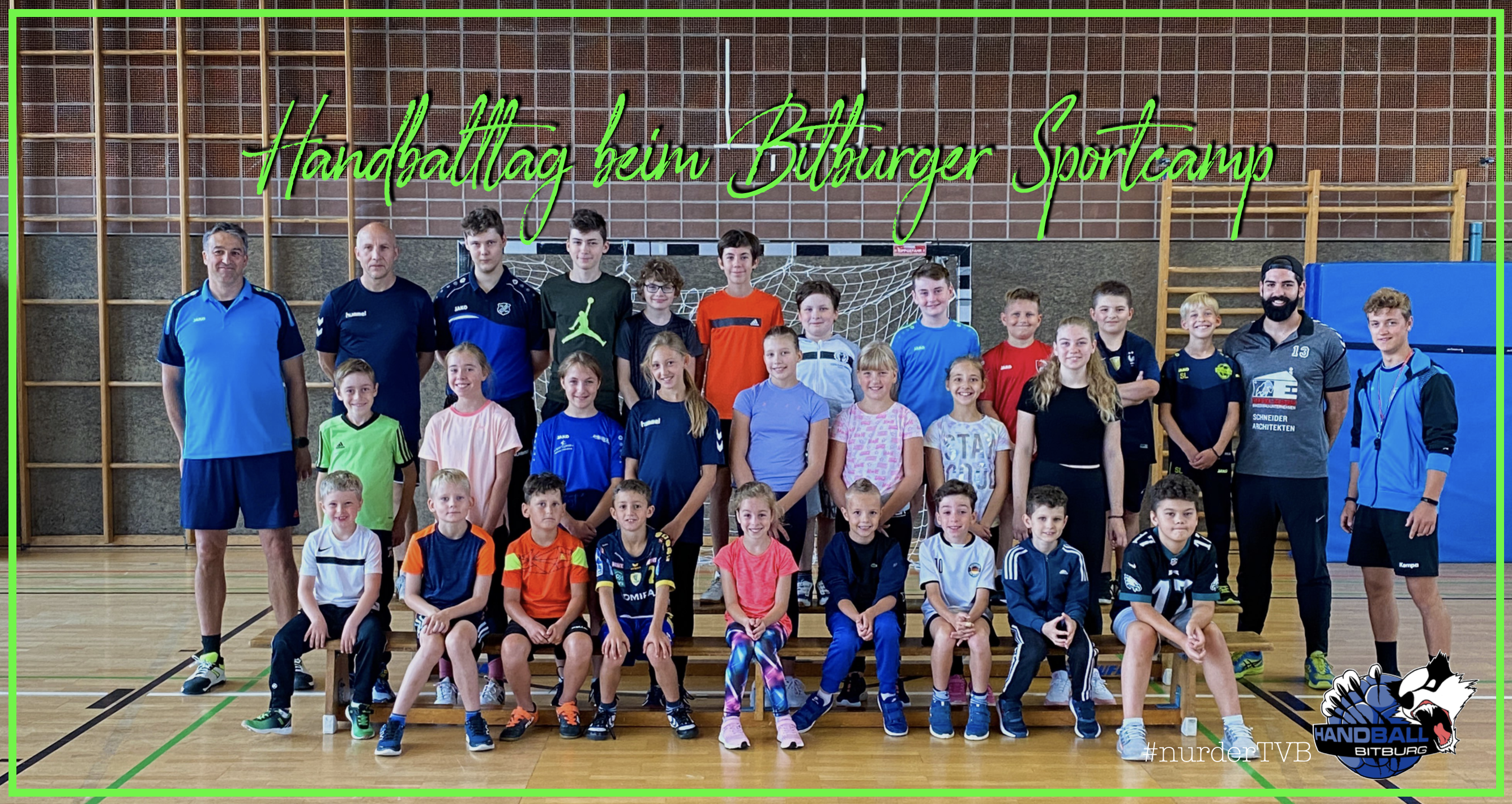 Handballtag beim Bitburger Sportcamp