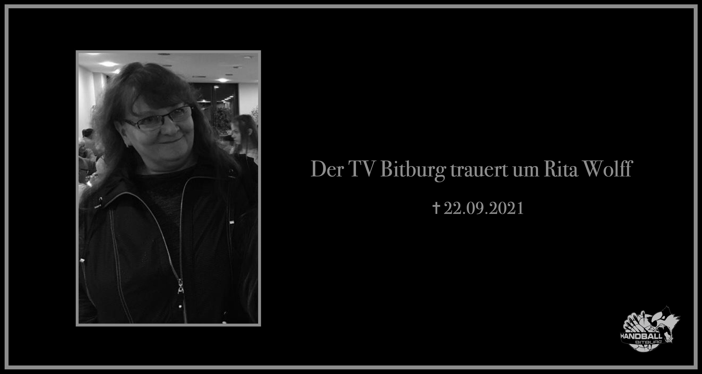 Der TV Bitburg trauert um Rita Wolff