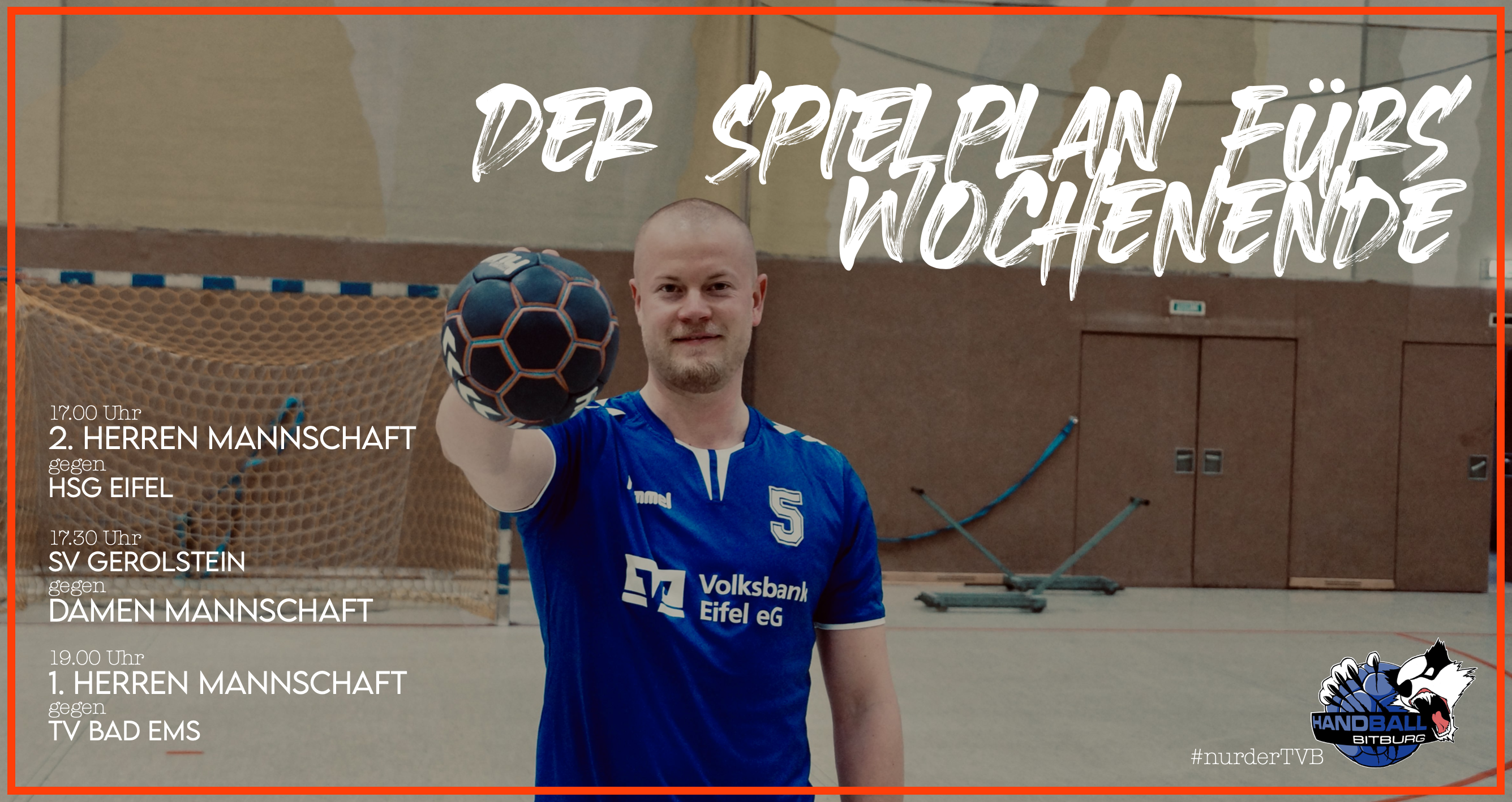 So sieht der Spielplan für das erste Heimspielwochenende mit Zuschauern aus