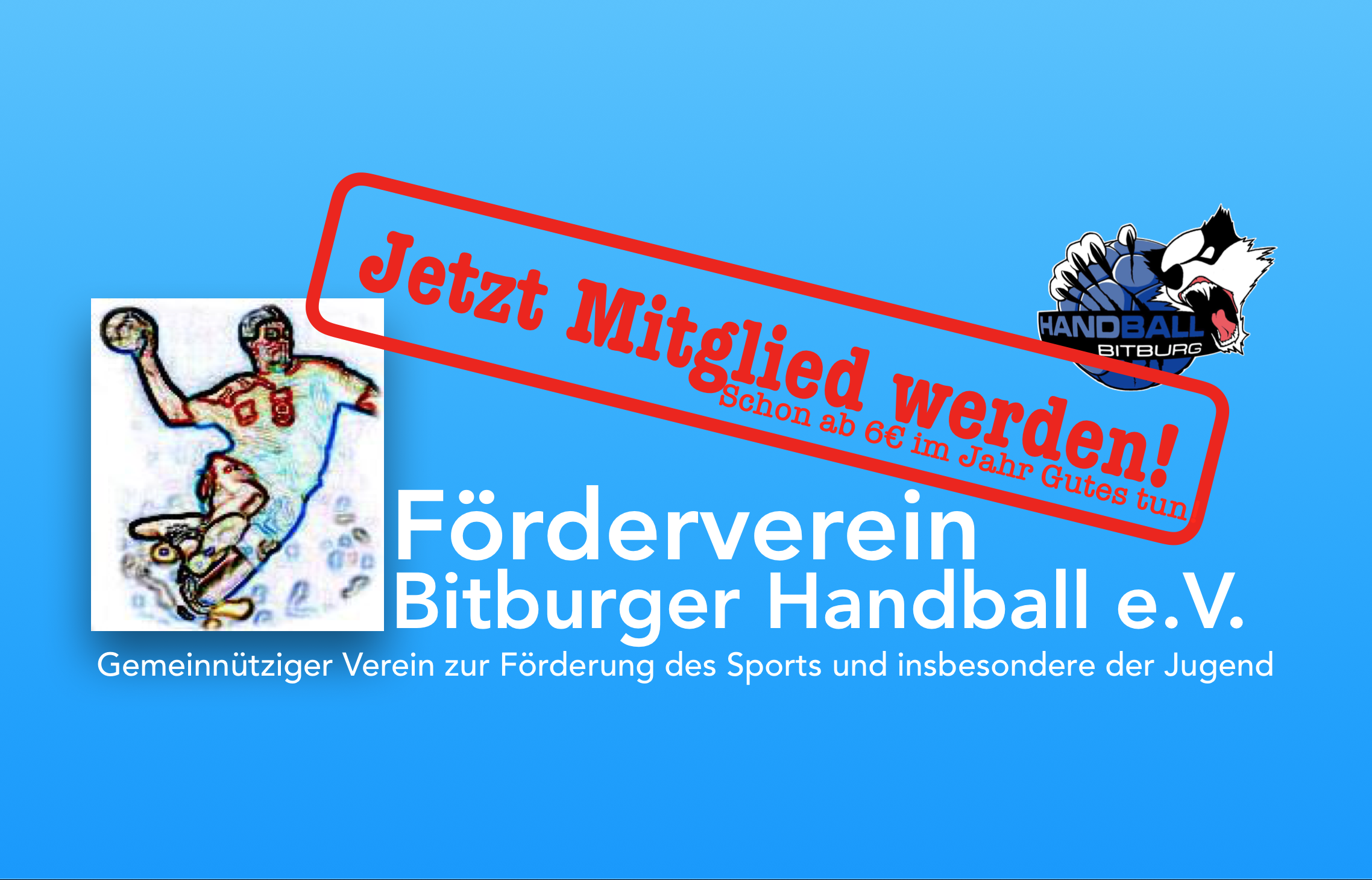 Förderverein Handball Bitburg e.V. – Jetzt Mitglied werden!