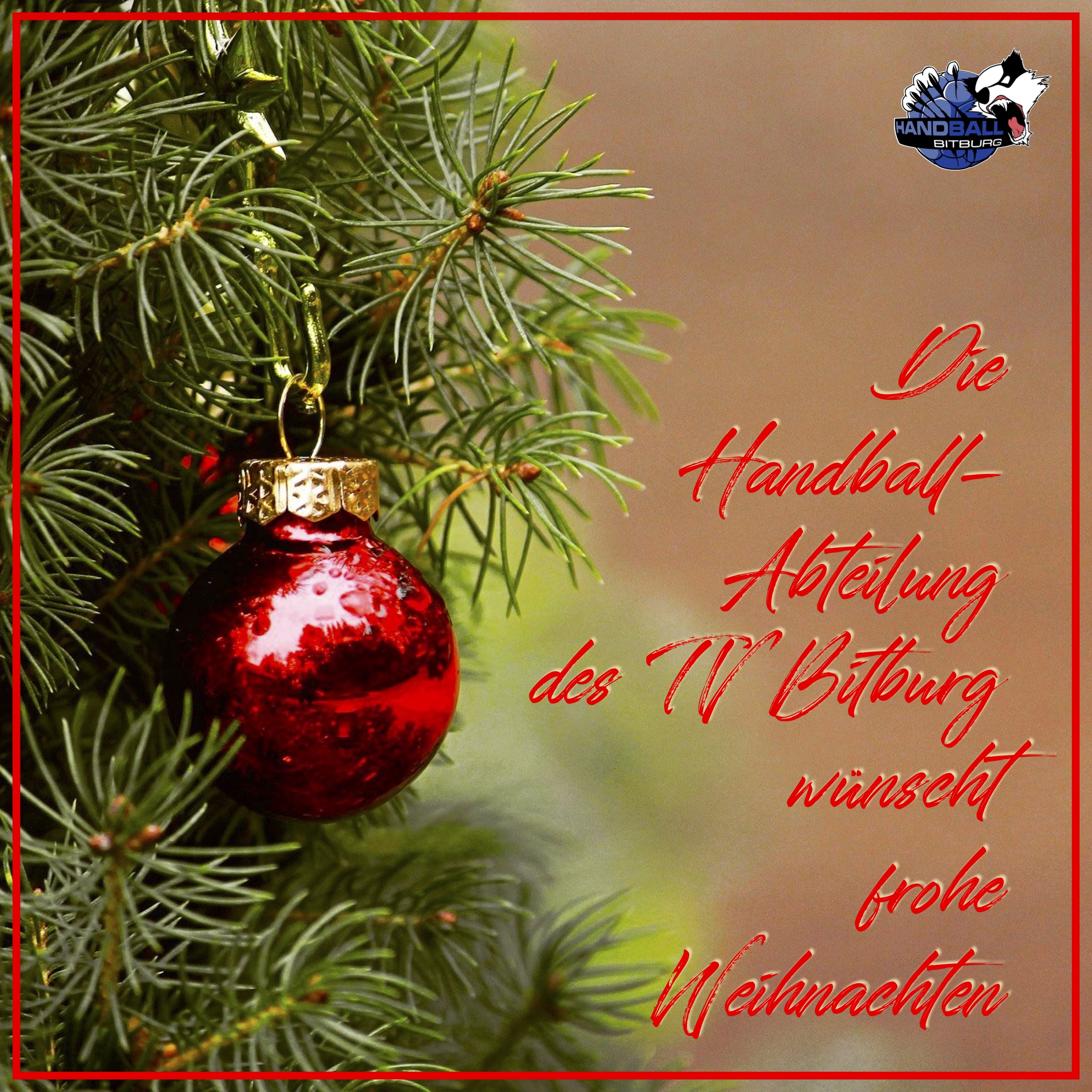 Wir wünschen frohe Weihnachten!