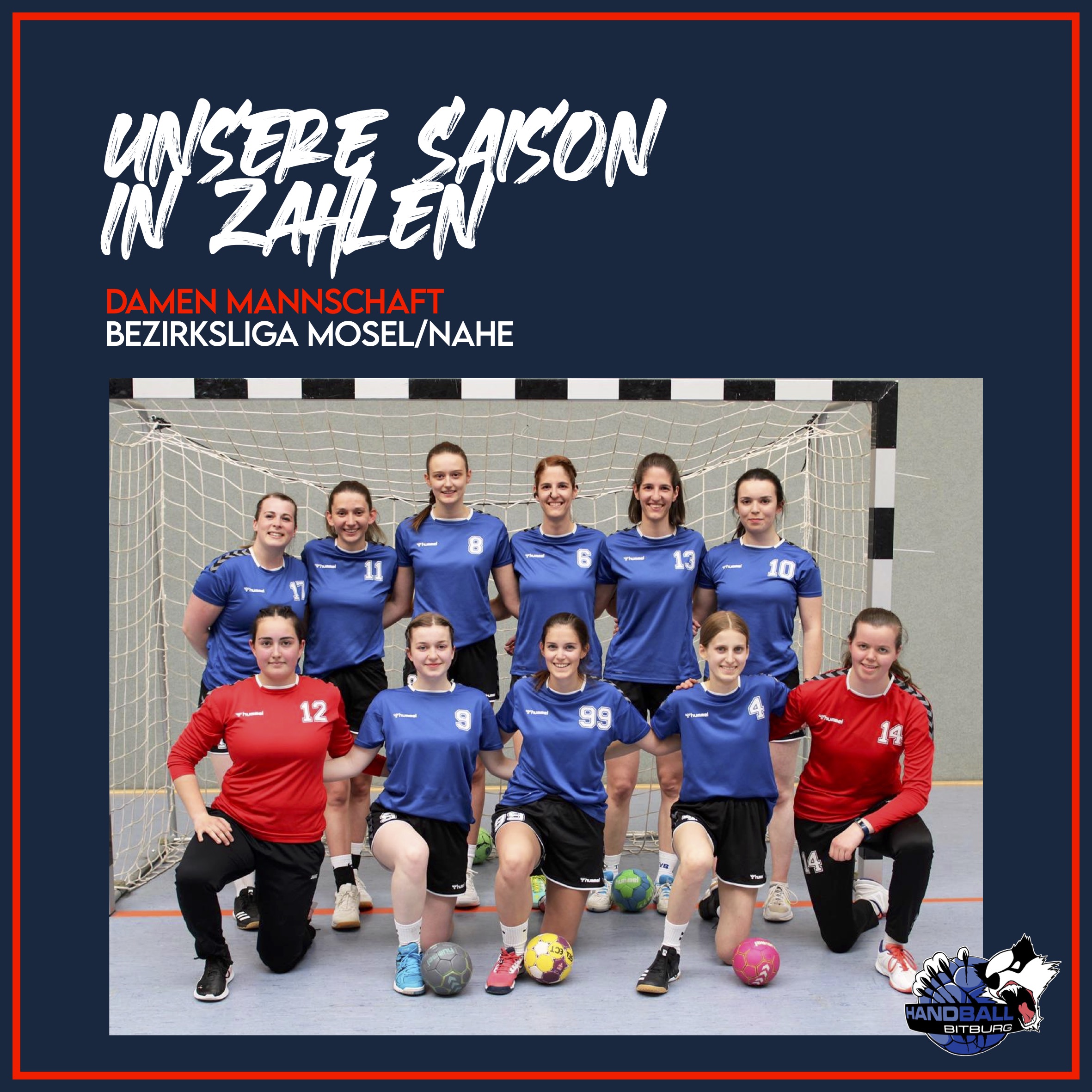 Unsere Saison in Zahlen – die Damen Mannschaft!