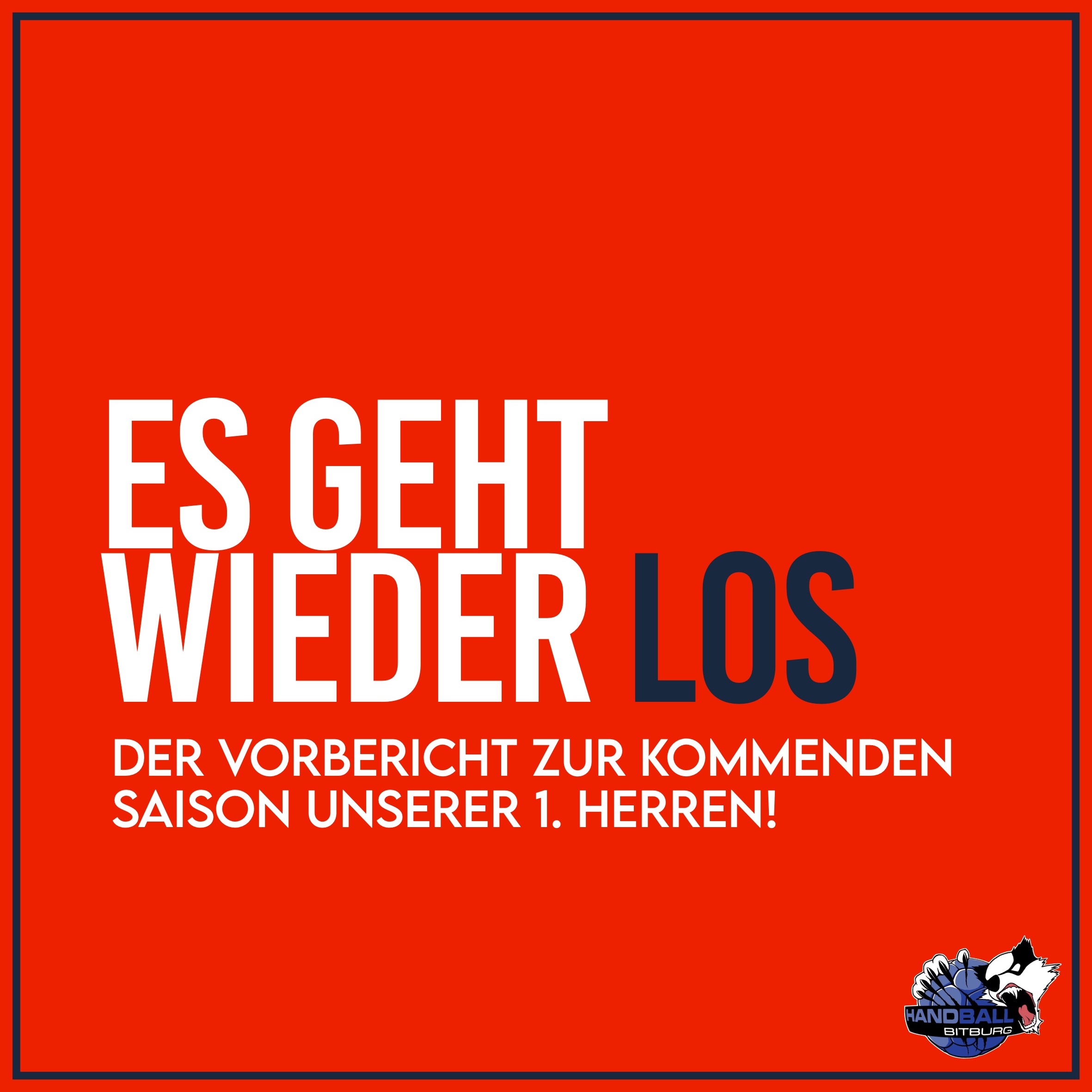 Es geht wieder los! Der Vorbericht zur 1. Herren Saison