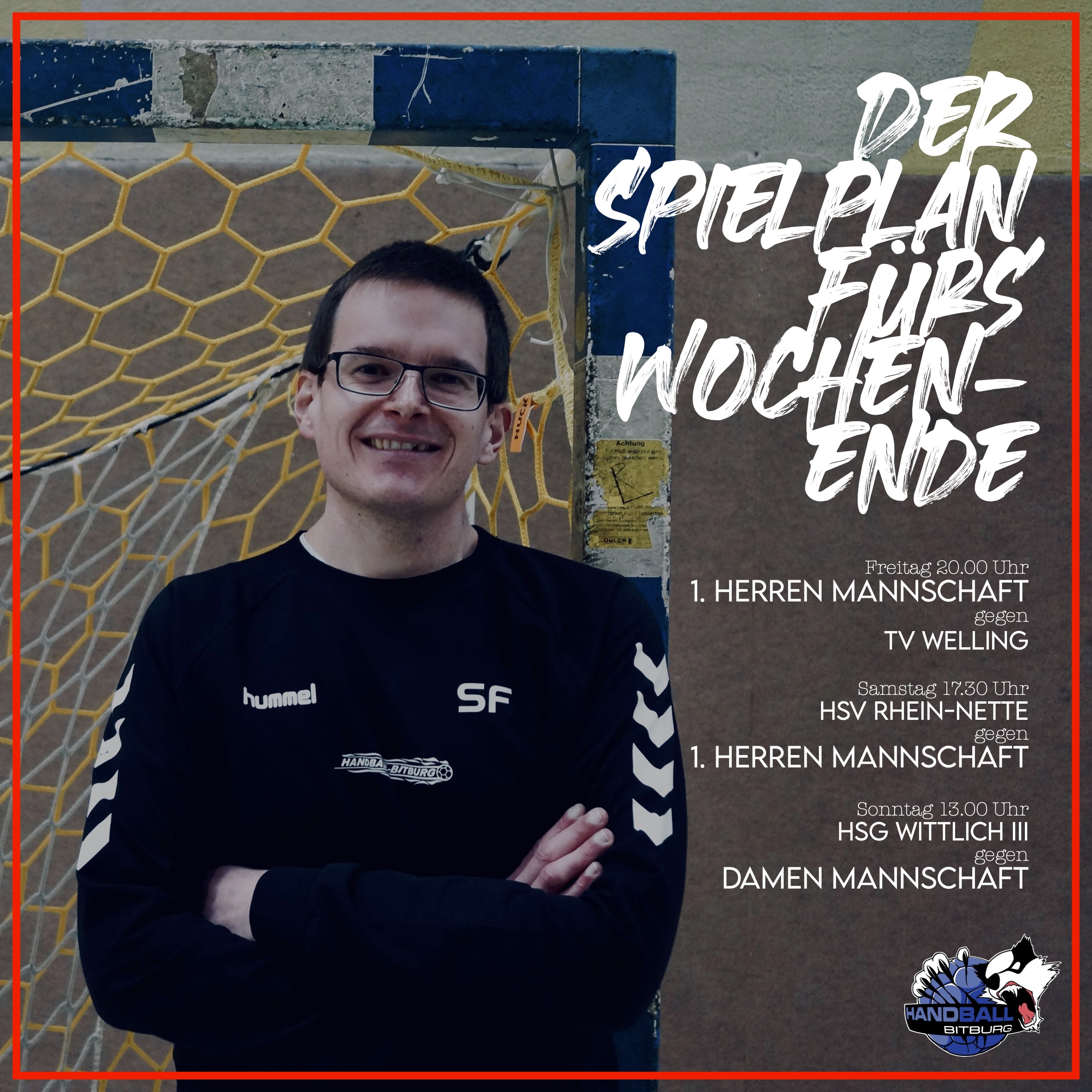 Letztes Heimspiel für unsere 1. Herren Mannschaft – der Spielplan!