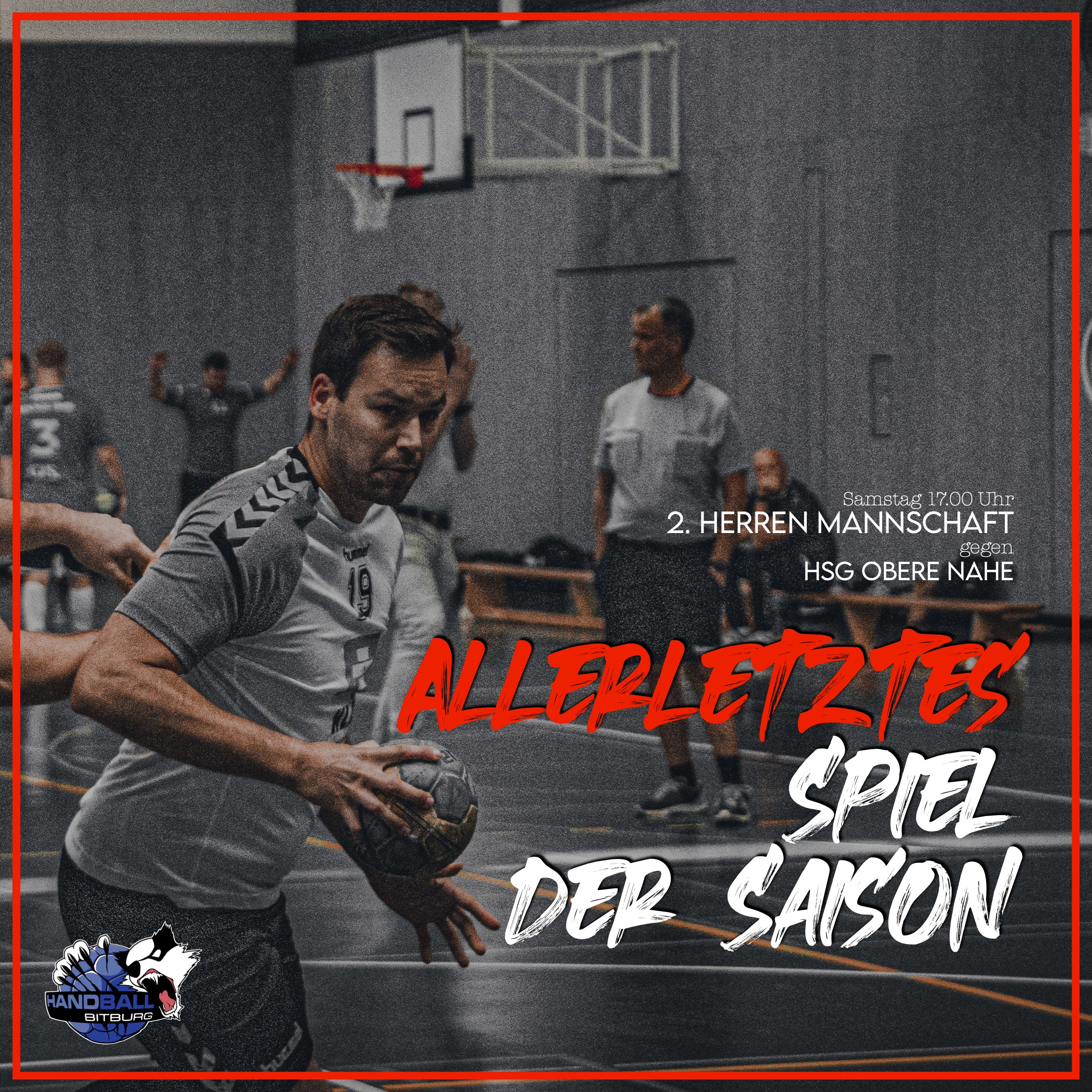 Heute steigt das allerletzte Spiel der Saison!