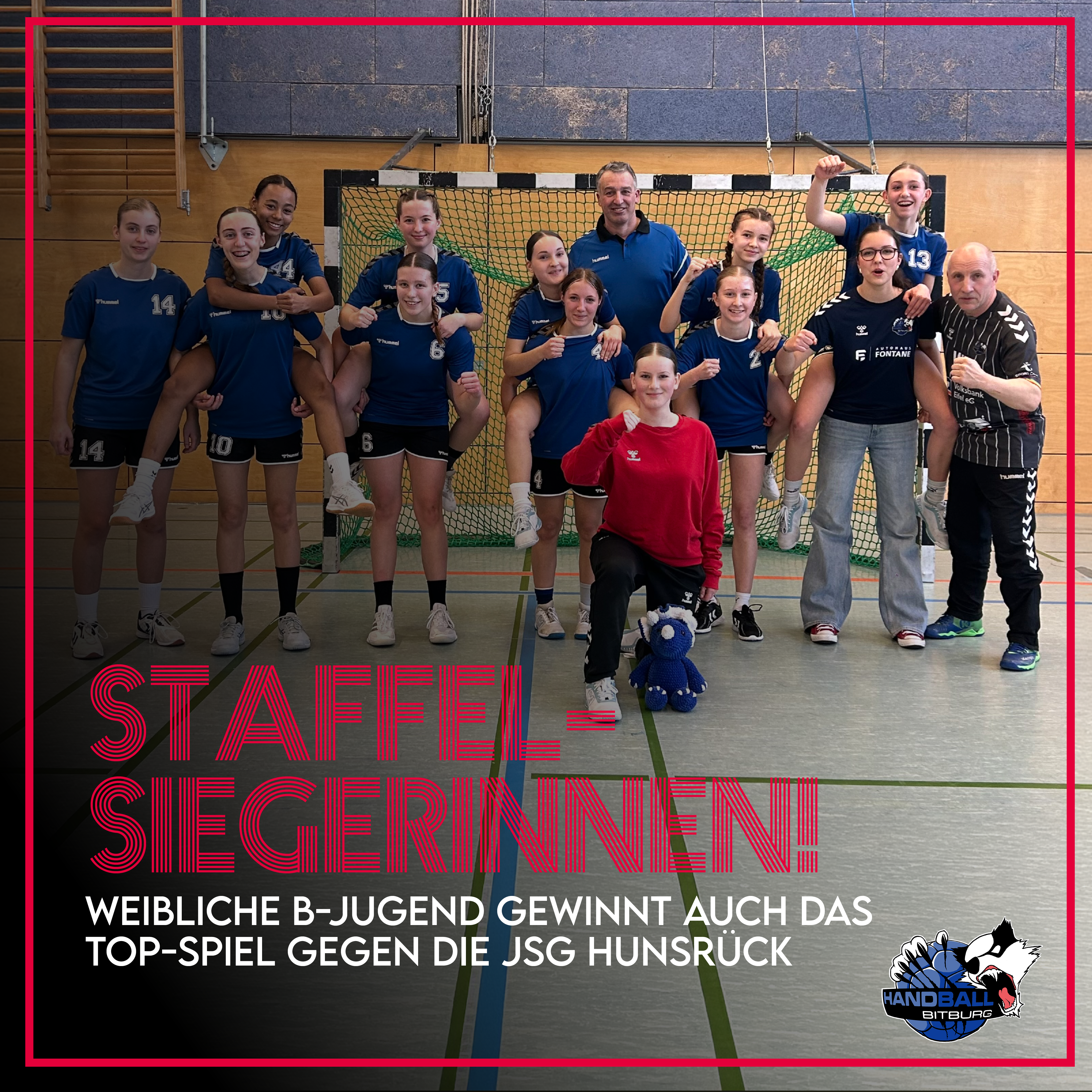 Staffelsiegerinnen!
