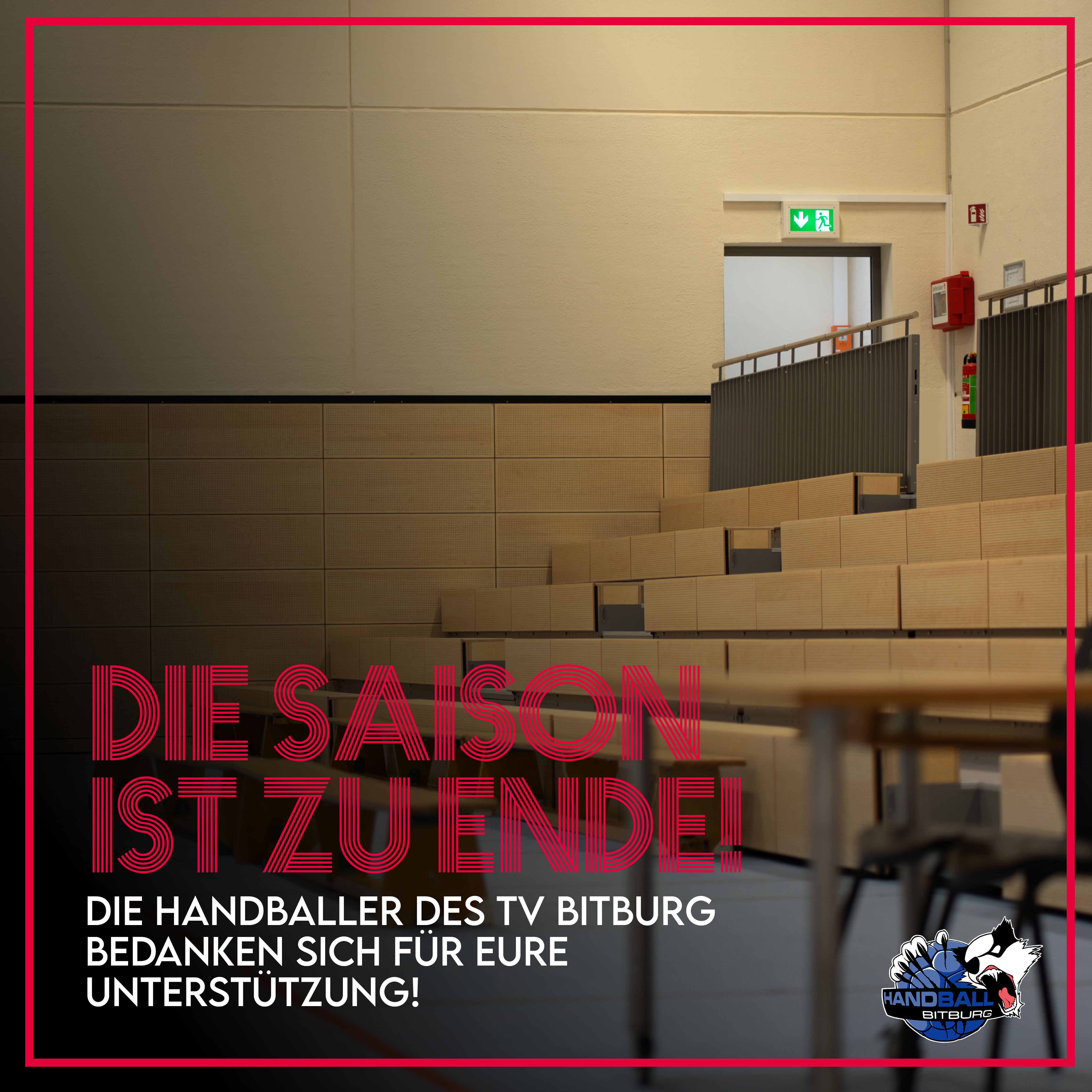 Die Saison ist zu Ende!