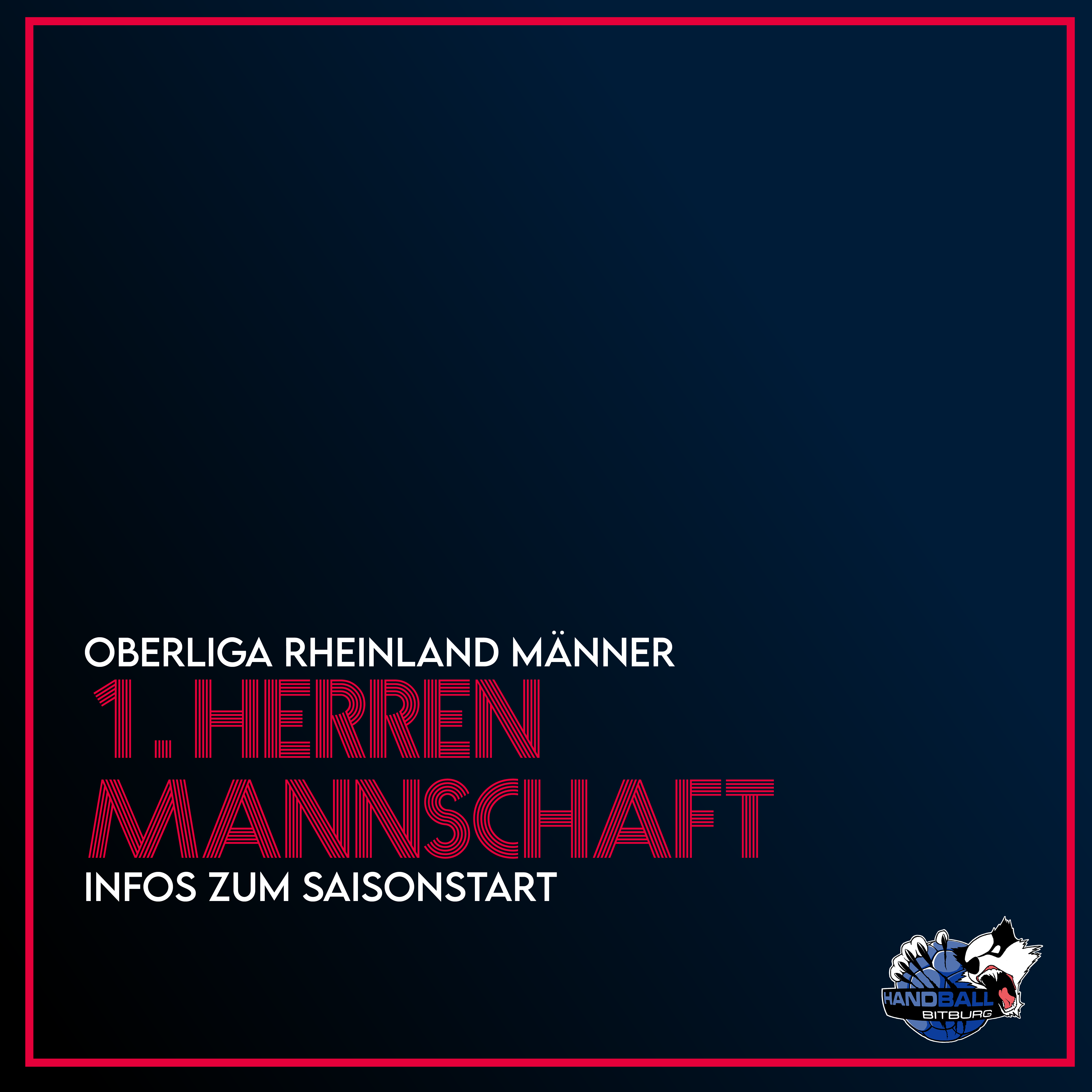 Unsere 1. Herren Mannschaft spielt wieder Oberliga!