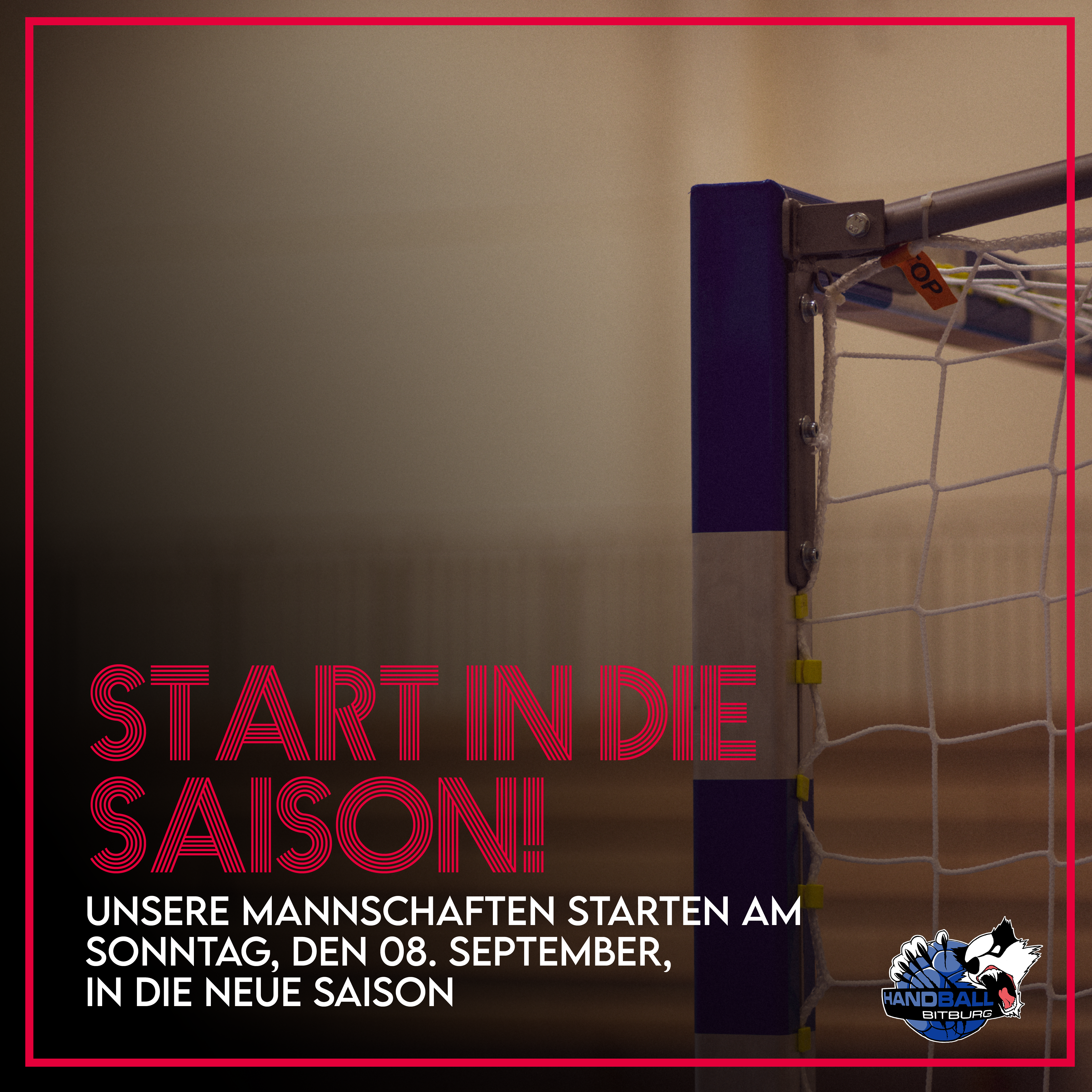 Nicht mehr lange bis zum Start in die neue Saison!