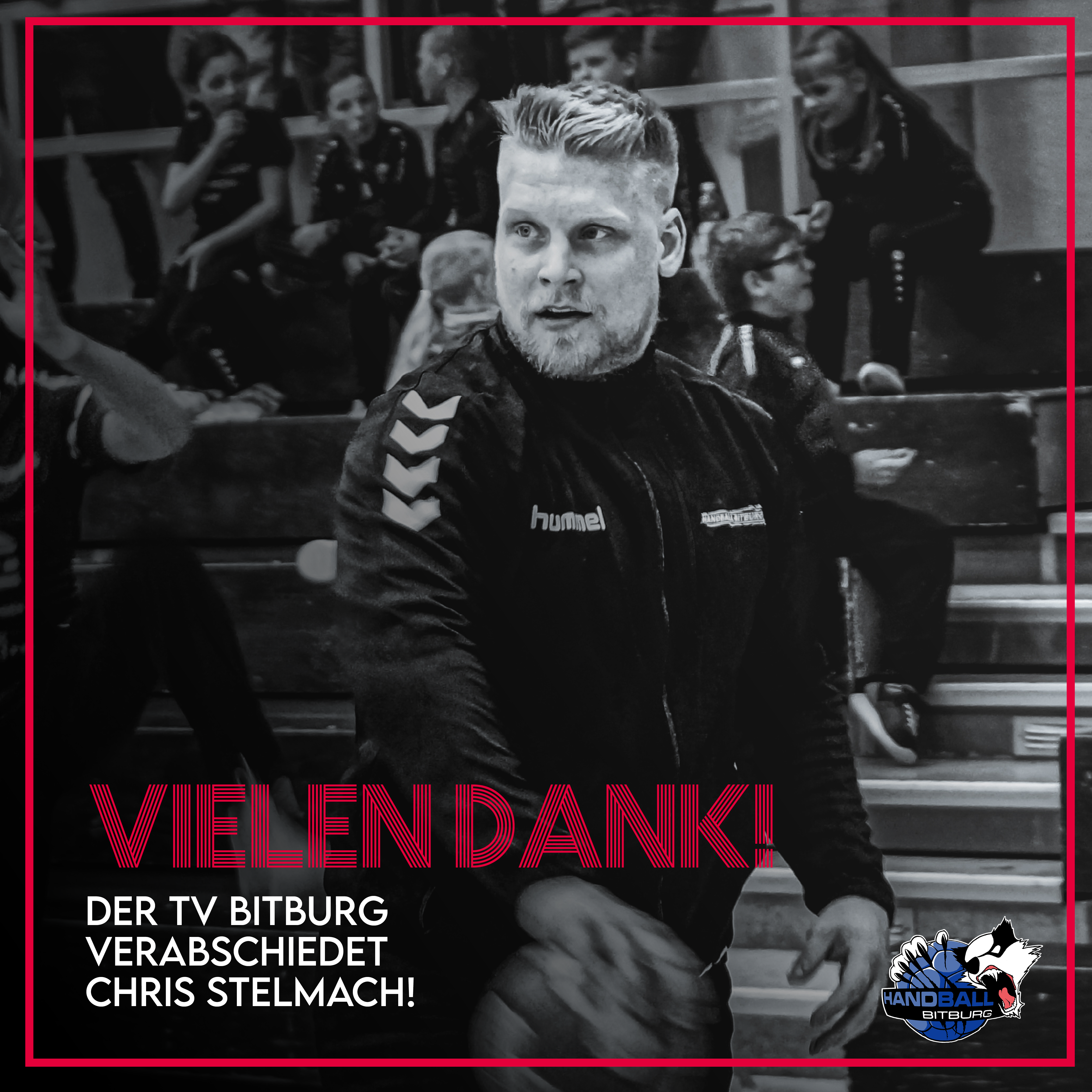Der TV Bitburg verabschiedet Chris „Stelli“ Stellmach!