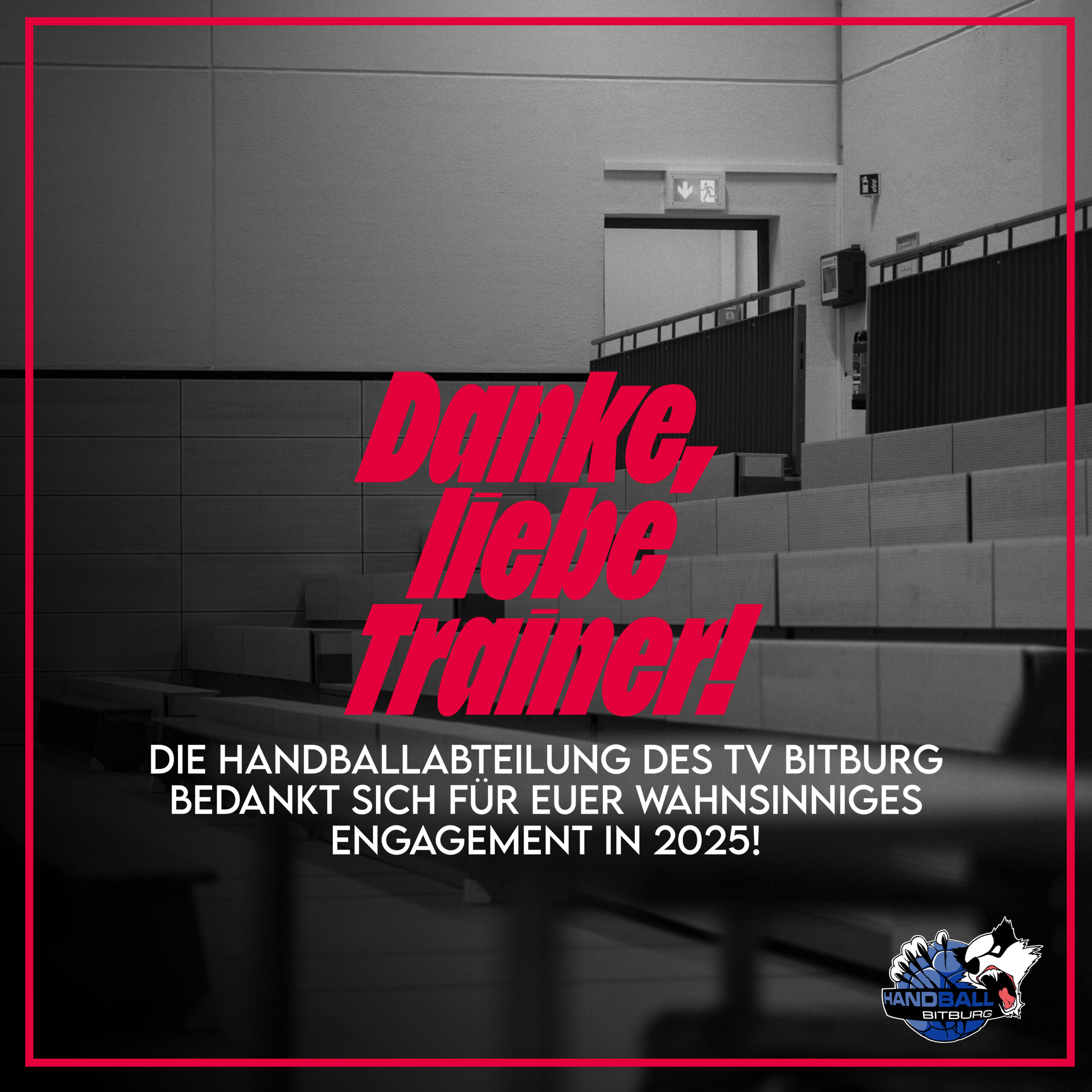 Danke, liebe Trainer!