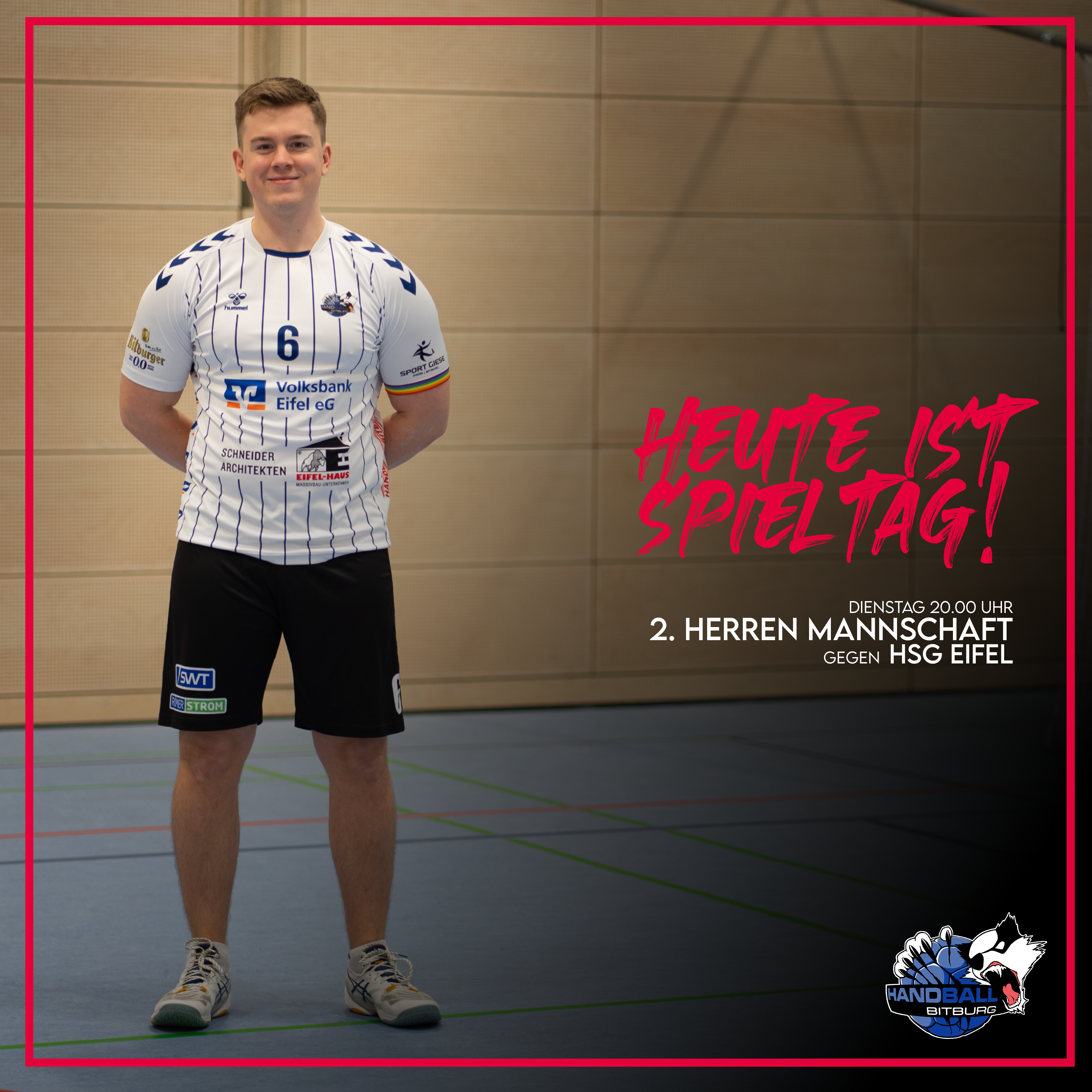 Heute ist schon Spieltag!